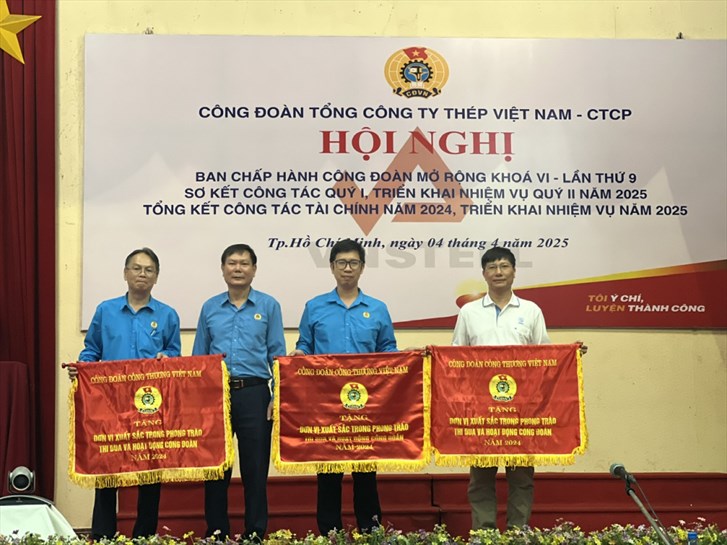 Công đoàn Tổng công ty Thép Việt Nam - CTCP: Khen thưởng 43 cá nhân và đơn vị