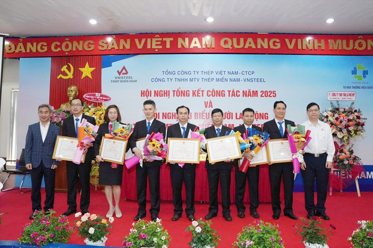 Thép Miền Nam - VNSTEEL tổng kết năm 2025: Giữ vững ổn định, tạo nền tảng phát triển bền vững năm 2026