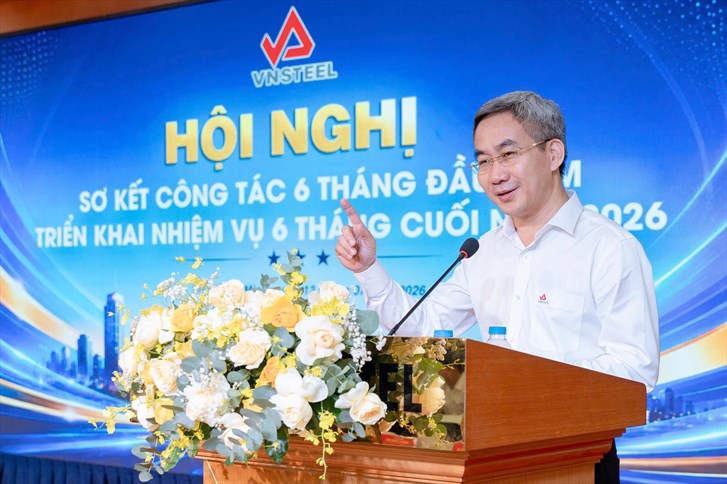 VNSTEEL chủ động thích ứng thị trường, duy trì đà tăng trưởng tích cực trong nửa đầu năm 2026