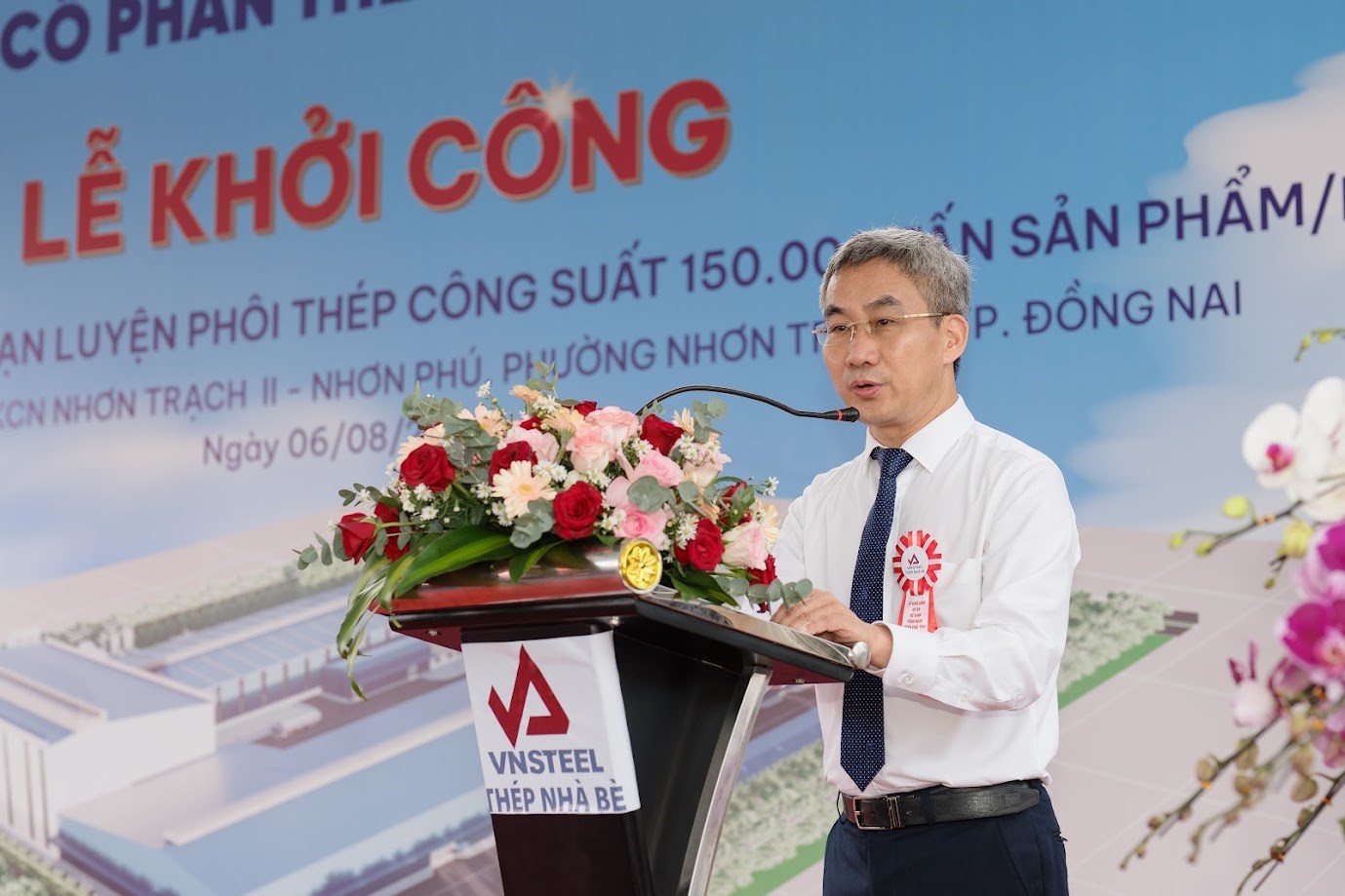6. Ông Nghiêm Xuân Đa - Tổng giám đốc Tổng Công ty Thép Việt Nam